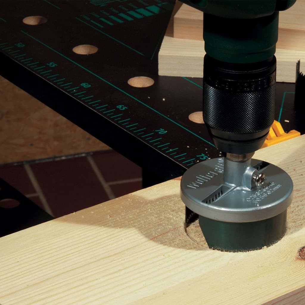 wolfcraft 7 Piece Economic Hole Saw Set Steel